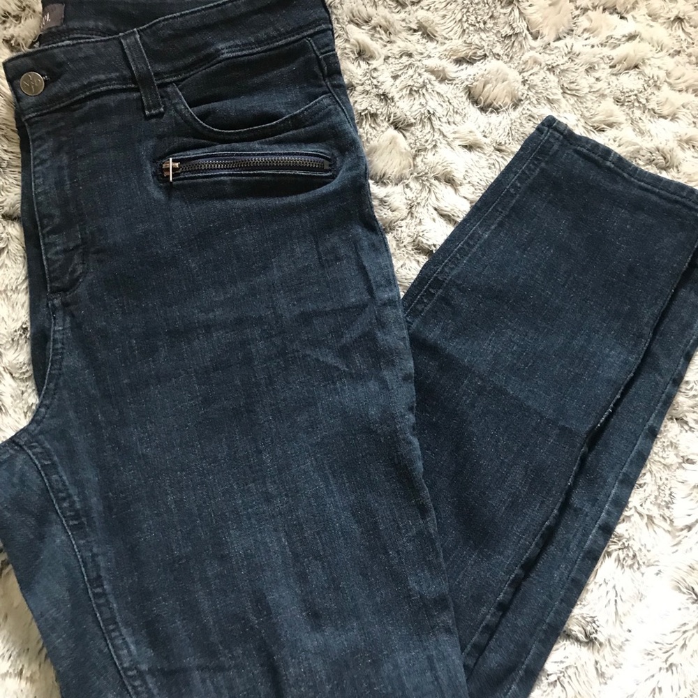 NYDJ Ami Jegging Exposed Zipper / moto style
